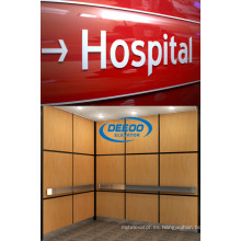 Elevador de hospital de pasajeros de gran capacidad y funcionamiento estable